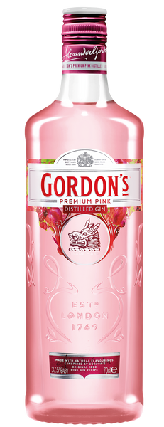 Gin Gordon`S Pink  37.5º 70Cl (Cx6)