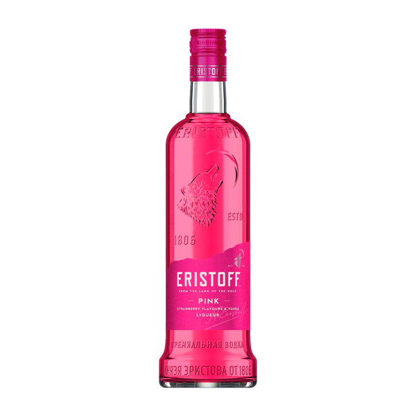 Vodka Eristoff Pink 18º 70Cl (Cx6)