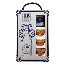 Pack Licor 35 Pastel Nata 70Cl 14.5º+Copos+Chocolate