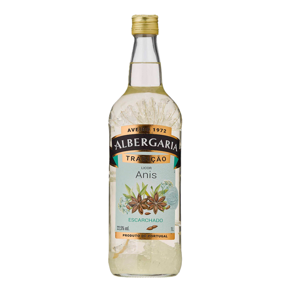 Anis Escarchado Albergaria 22.5º Litro (Cx6)