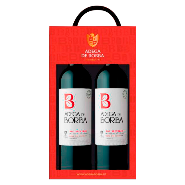 Pack 2 Grf Vinho Tinto Borba Doc 75Cl