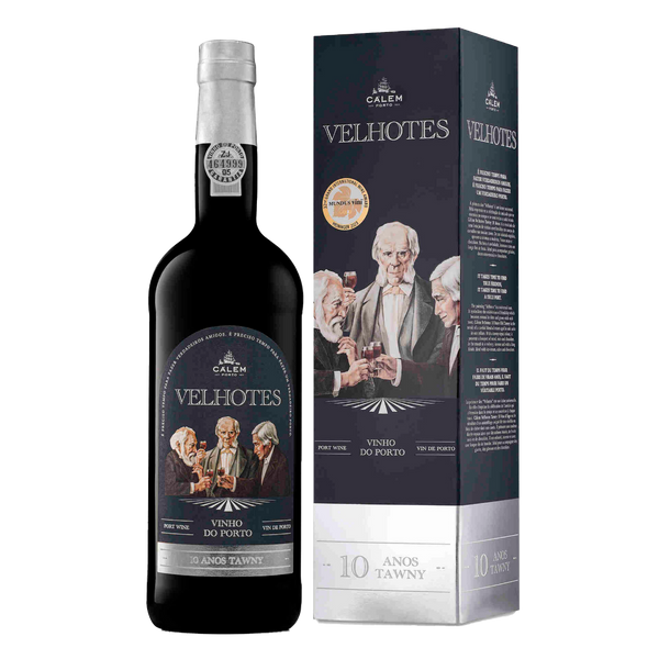 Vinho Porto Calem Velhotes 10 Anos 20º Tawny 75Cl