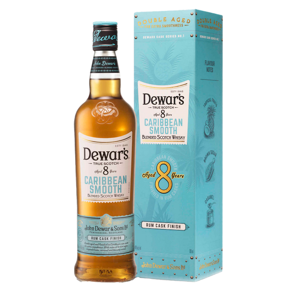 Whisky Dewars 8 Anos Caribbean Smooth 70Cl (Cx6)