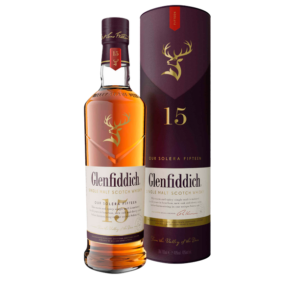 Whisky Malte Glenfiddich 15 Anos 40º 70Clx6