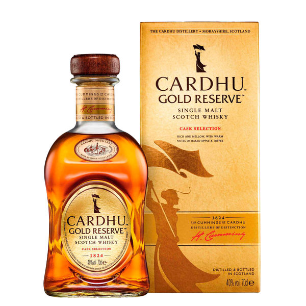 Whisky Cardhu Gold Reserve 40º 70Cl (Cx6)