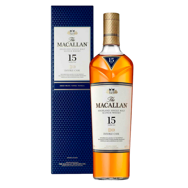 Whisky  The Macallan Doble Cask 15Yo 43º 70Cl (Cx6)