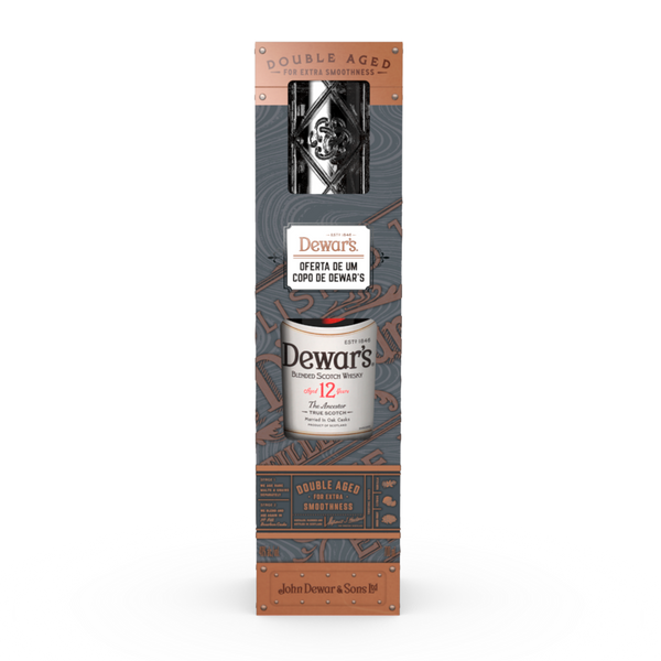 Pack 1Grf Whisky Dewar´S 12 Anos 70Cl + 1 Copo