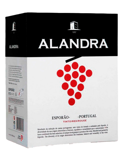 Vinho Alandra Tinto 13º Bib 5 Lt