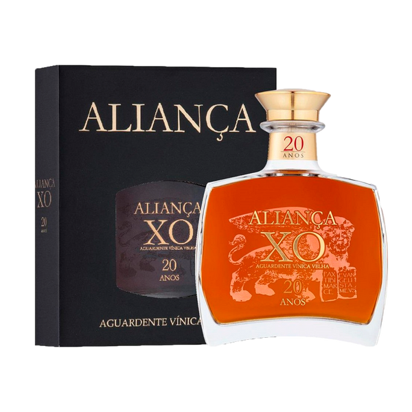 Aguardente Aliança Velha Xo 20 Anos 40º 500Ml (Cx4)