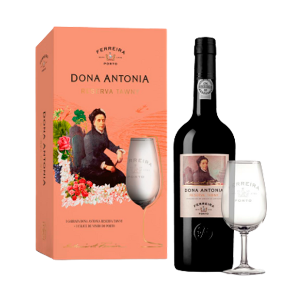 Vinho Porto Ferreira D. Antonia Res. Tawny 75Cl+1Copo