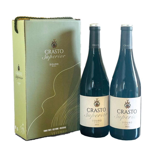 Pack 2Grf Vinho Tinto Crasto Douro Superior 75Cl