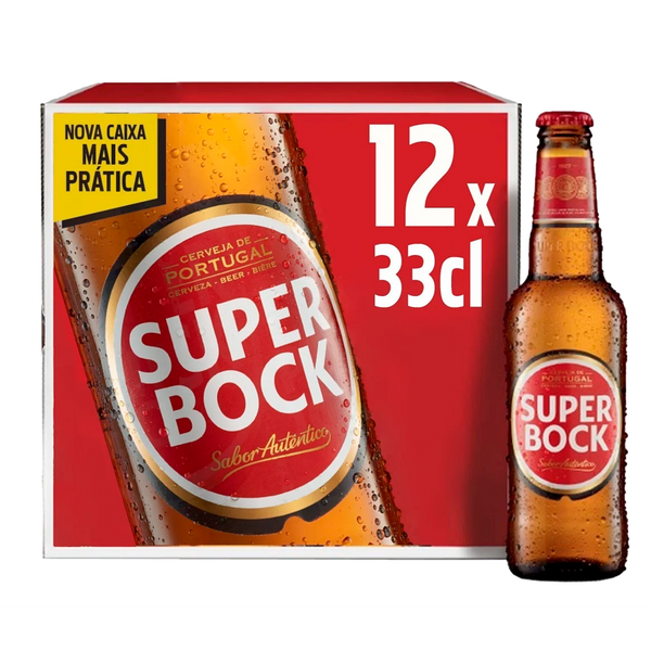 Cerveja Superbock Branca 33Cl 5.2º (Cx12)