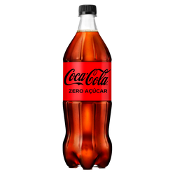 Coca Cola Zero Pet 1Litro (Cx12)