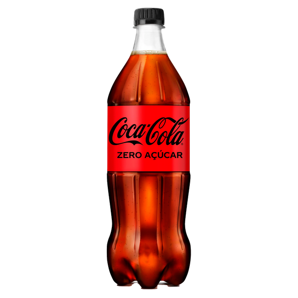 Coca Cola Zero Pet 1Litro (Cx12)