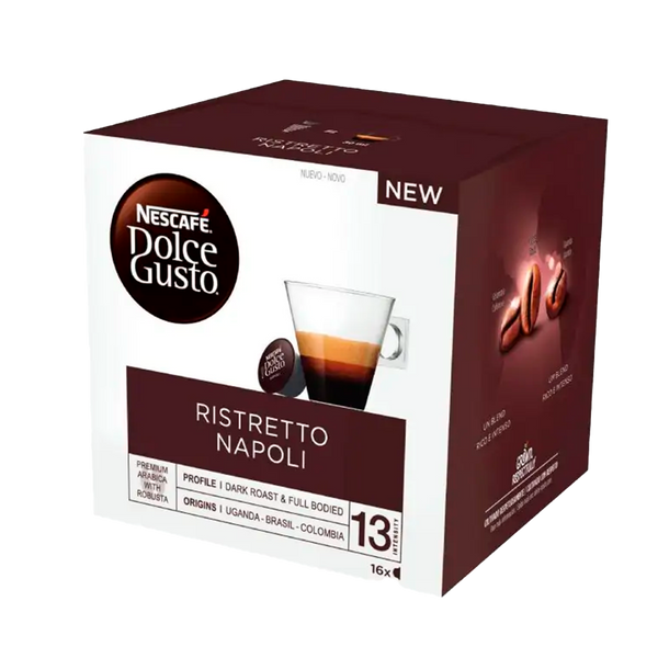 Nescafe Dolce Gusto Ristretto Napoli 16 Past (Cx3)