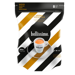 Café Bellissimo Aroma Originale Moagem Universal 200Grs Cx16