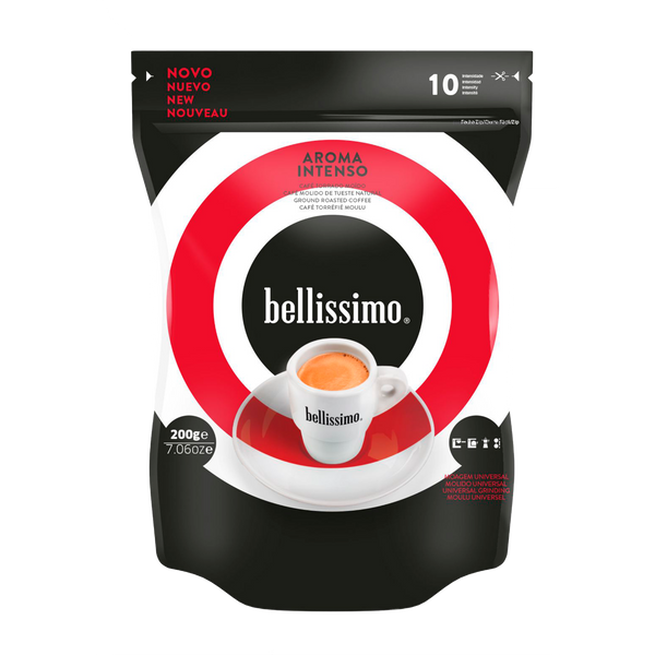 Café Bellissimo Aroma Intenso Moagem Universal 200Grs (Cx16)
