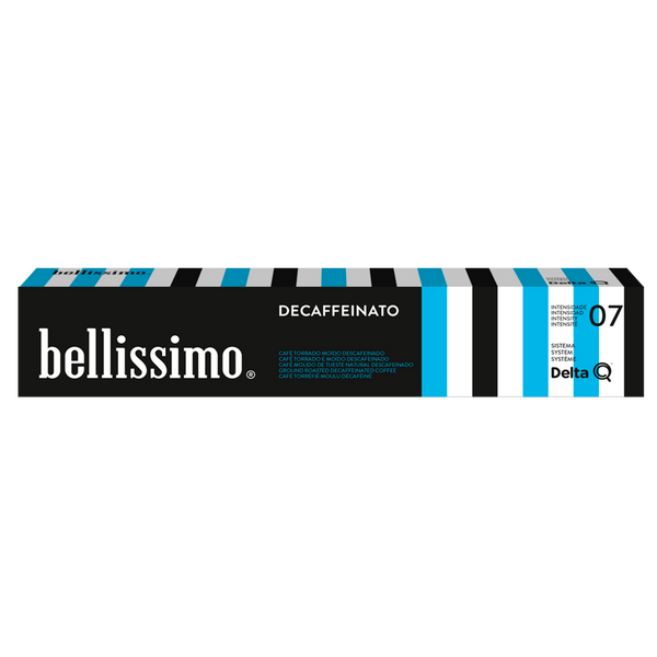 Café Bellissimo Aroma Decaffeinato 10 Capsulas (Cx12)
