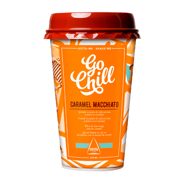 Delta Go Chill Caramel Macchiato 230Ml (Cx10)