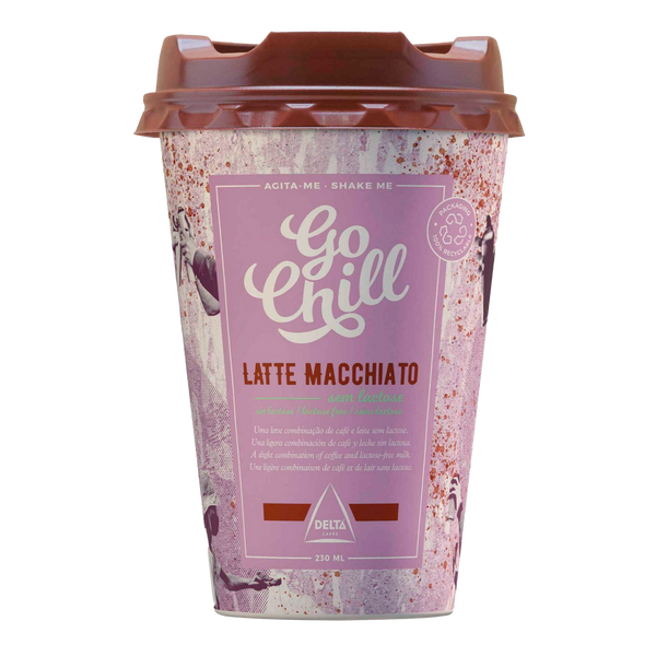Delta Go Chill Latte Macchiato S/ Lactose 230Ml (Cx10)