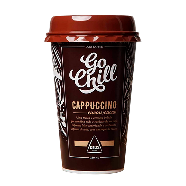 Delta Go Chill Cappuccino 230Ml (Cx10)