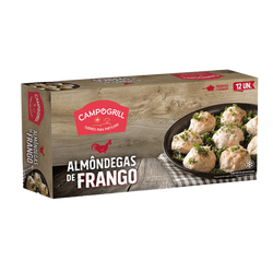 Almondegas Frango Congeladas  Cx 360G
