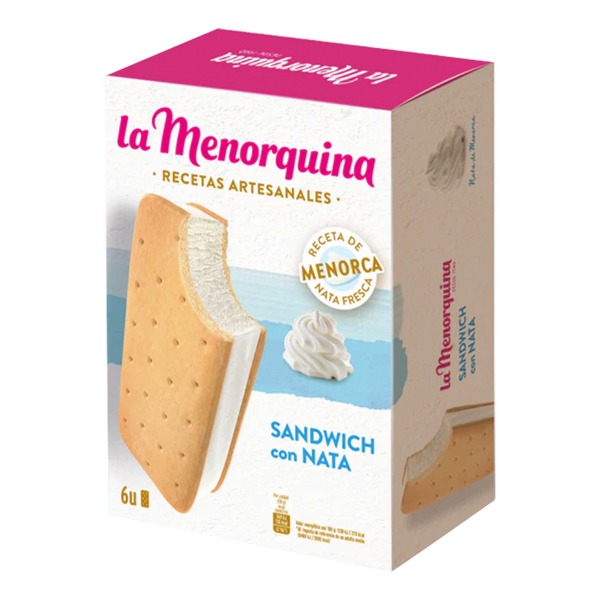 La Menorquina Sanduiche Nata 100Ml Pack6 (Cx12)