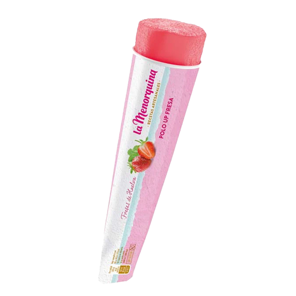 La Menorquina Gelado Push Up Morango 105Ml (Cx24)