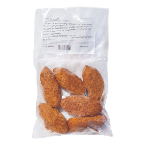 Bollería Frita De Bacalao Marvanejo Cong 44G Bolsa 6Pack Cajax12Bolsa