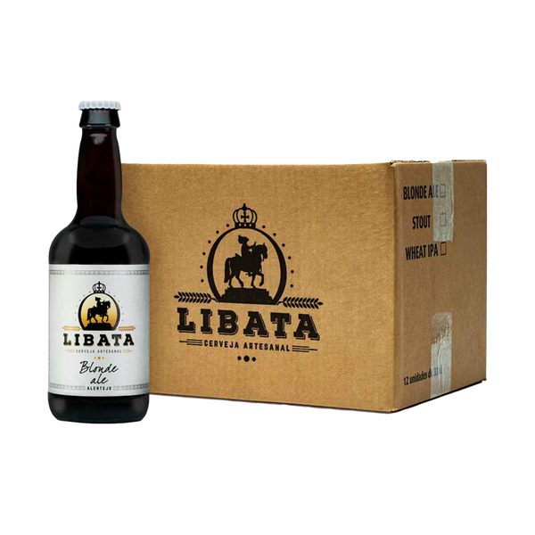 Cerveza Artesanal Libata American Blonde Ale 5.5º 0.33Cl (Cx