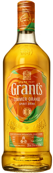 Whisky Grants Summer Orange 35% 75Cl (Cx6)