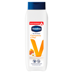 Vaseline Gel Banho Camomila E Mel 1 Litro (Cx12)