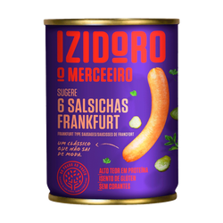 Salsicha Izidoro Lata 3 Pares (Cx12)