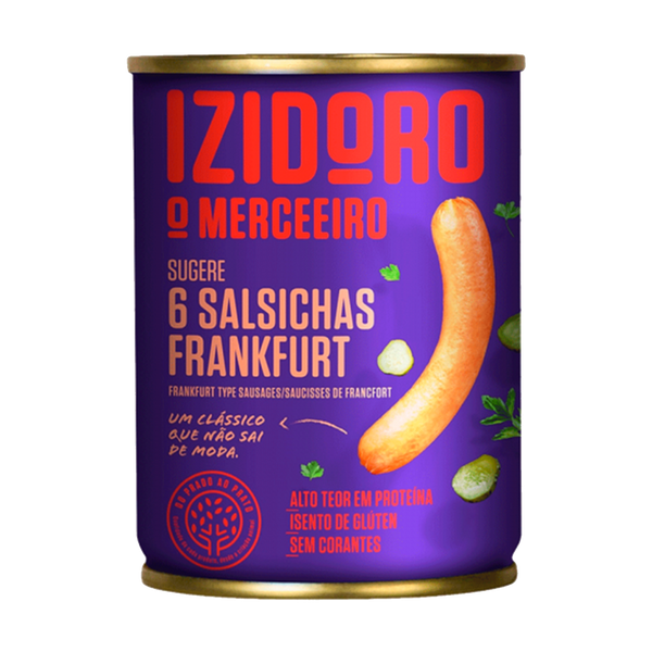 Salsicha Izidoro Lata 3 Pares (Cx12)