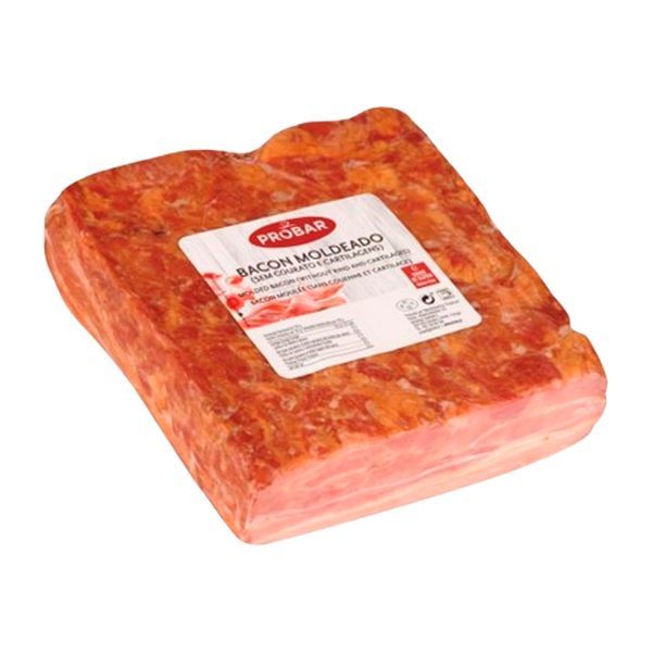 Bacon ahumado en lonchas sin piel para probar por kilogramo