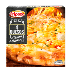 Fripozo Pizza 4 Queijos Forno De Pedra Cong. 400Grs (Cx6)