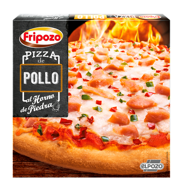 Fripozo Pizza Frango Forno De Pedra Cong. 420Grs (Cx6)