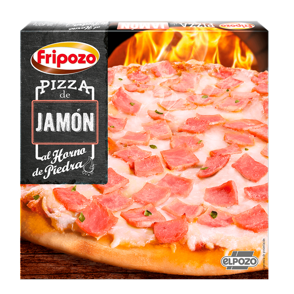 Fripozo Pizza Fiambre E Queijo Forno De Pedra Cong. 400Grs