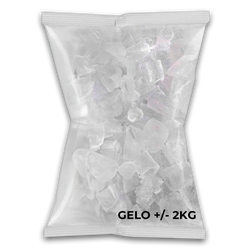 Gelo Saco +/- 2Kg (Emb 5 Sacos)
