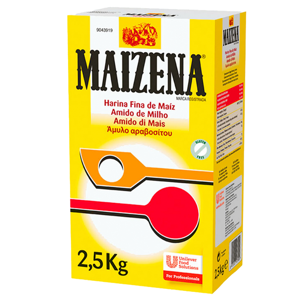 Farinha Maizena 2.5Kg X4 Pct