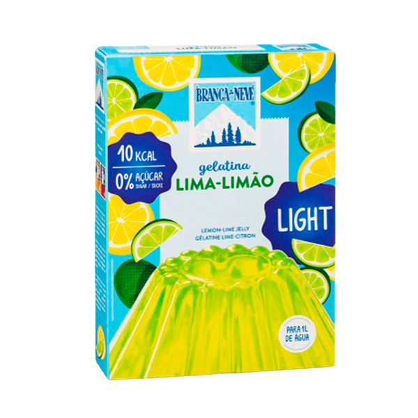 Gelatina Light Lima/Limão Branca De Neve 31Grs (Cx6)