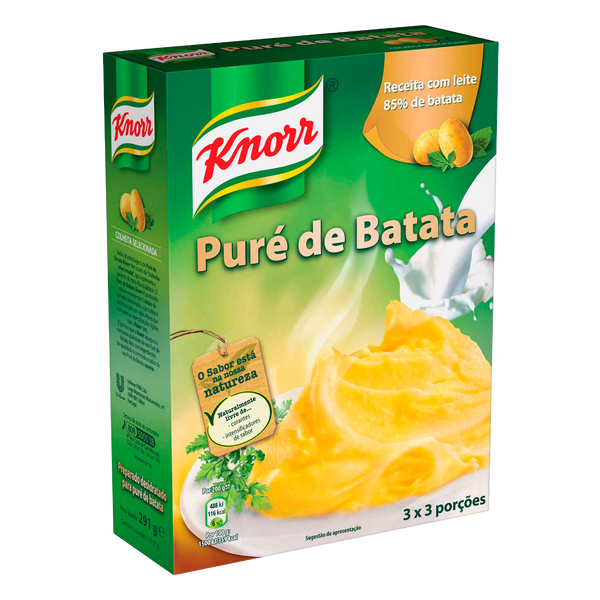 Knorr Pure De Batata (3X97Gr) (Cx7)