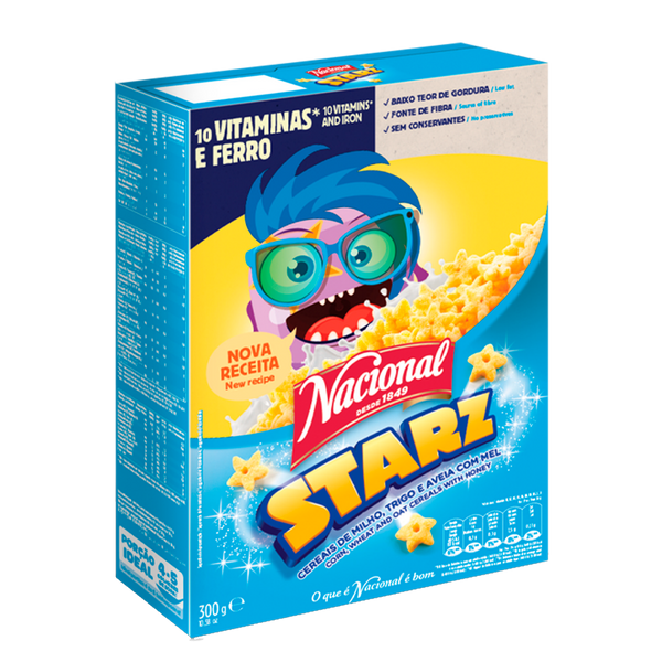 Cereal Starz Nacional 300Grs (Cx12)