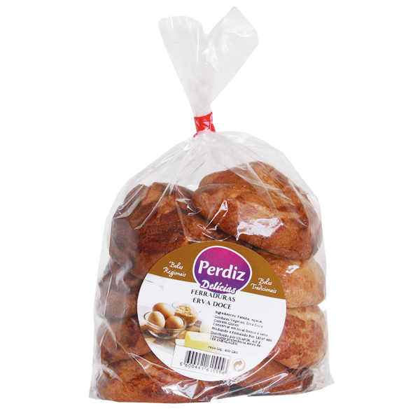 Perdiz Ferraduras Erva Doce 400 Gr Cx10