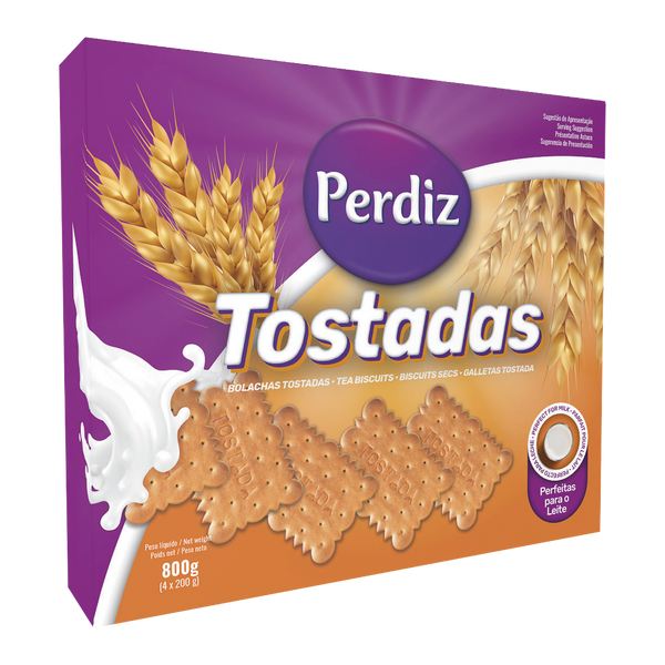 Perdiz Galleta Tostada Cx 13X (4X200Gr)