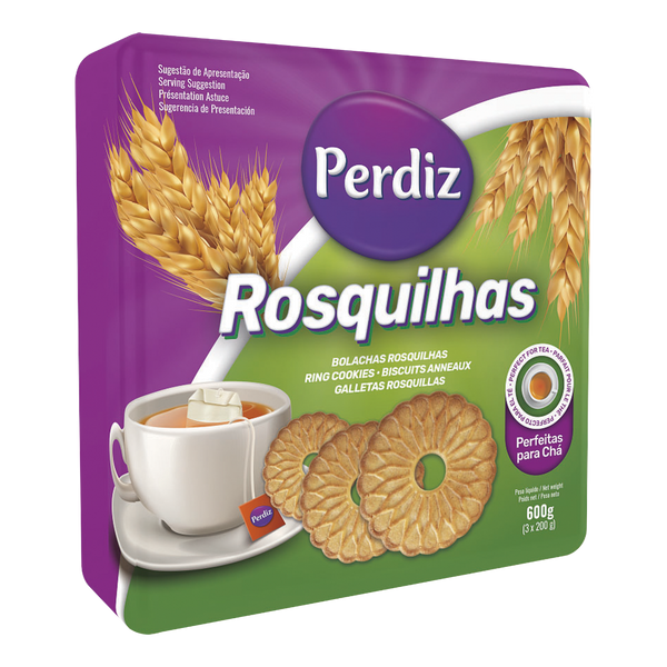 Perdiz Rosquilhas 600 Gr (Cx8)