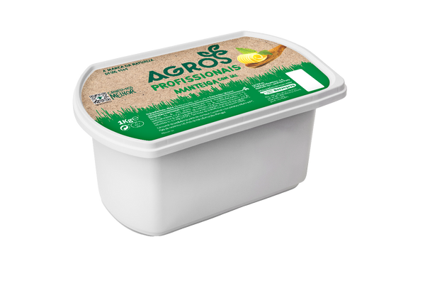 Manteiga Agros C/Sal 1Kg (Cx6)