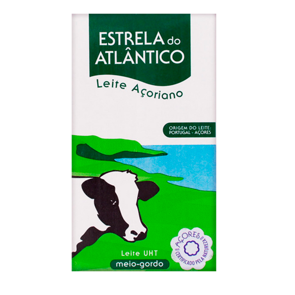 Leite Estrela Do Atlântico M/Gordo 1Lt (Cx6)
