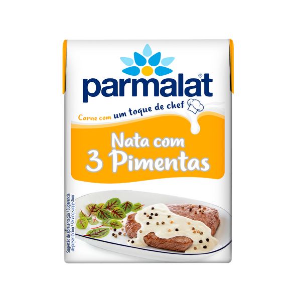 Nata Parmalat 3 Pimentas  200Ml (Cx27)