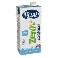 Leite Ucal Uht Magro 0% Lactose 1 Litro (Cx 6)